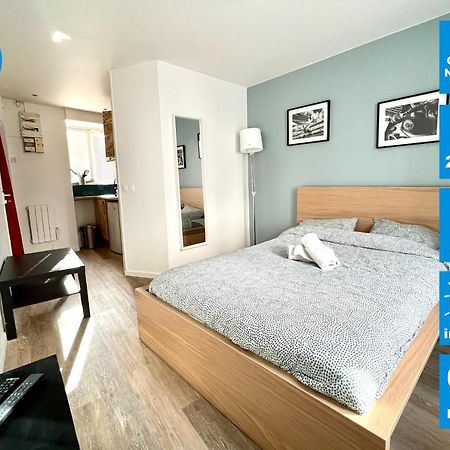 Studio 2 People Wifi Netflix Proche Paris Lägenhet Le Pré-Saint-Gervais Exteriör bild