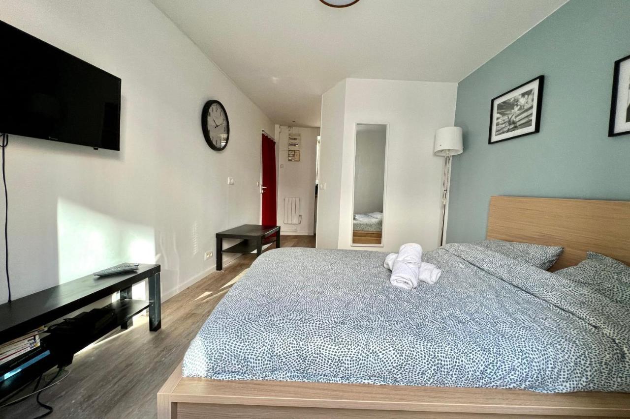 Studio 2 People Wifi Netflix Proche Paris Lägenhet Le Pré-Saint-Gervais Exteriör bild